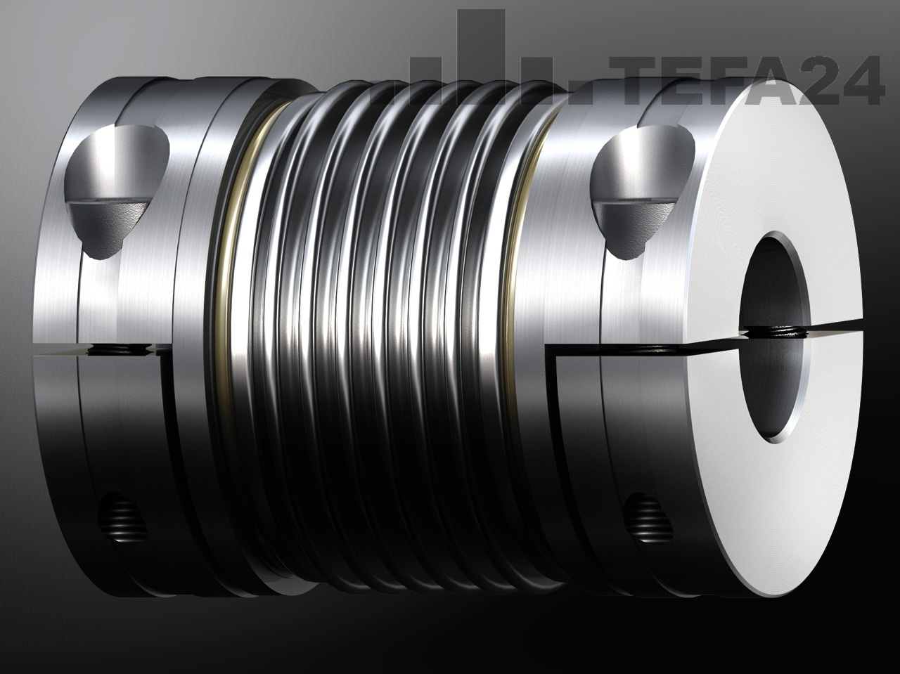 KTR TOOLFLEX M Metallbalgkupplung Ausführung 1.1/1.1
